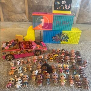 Massive lot of LOL dolls!